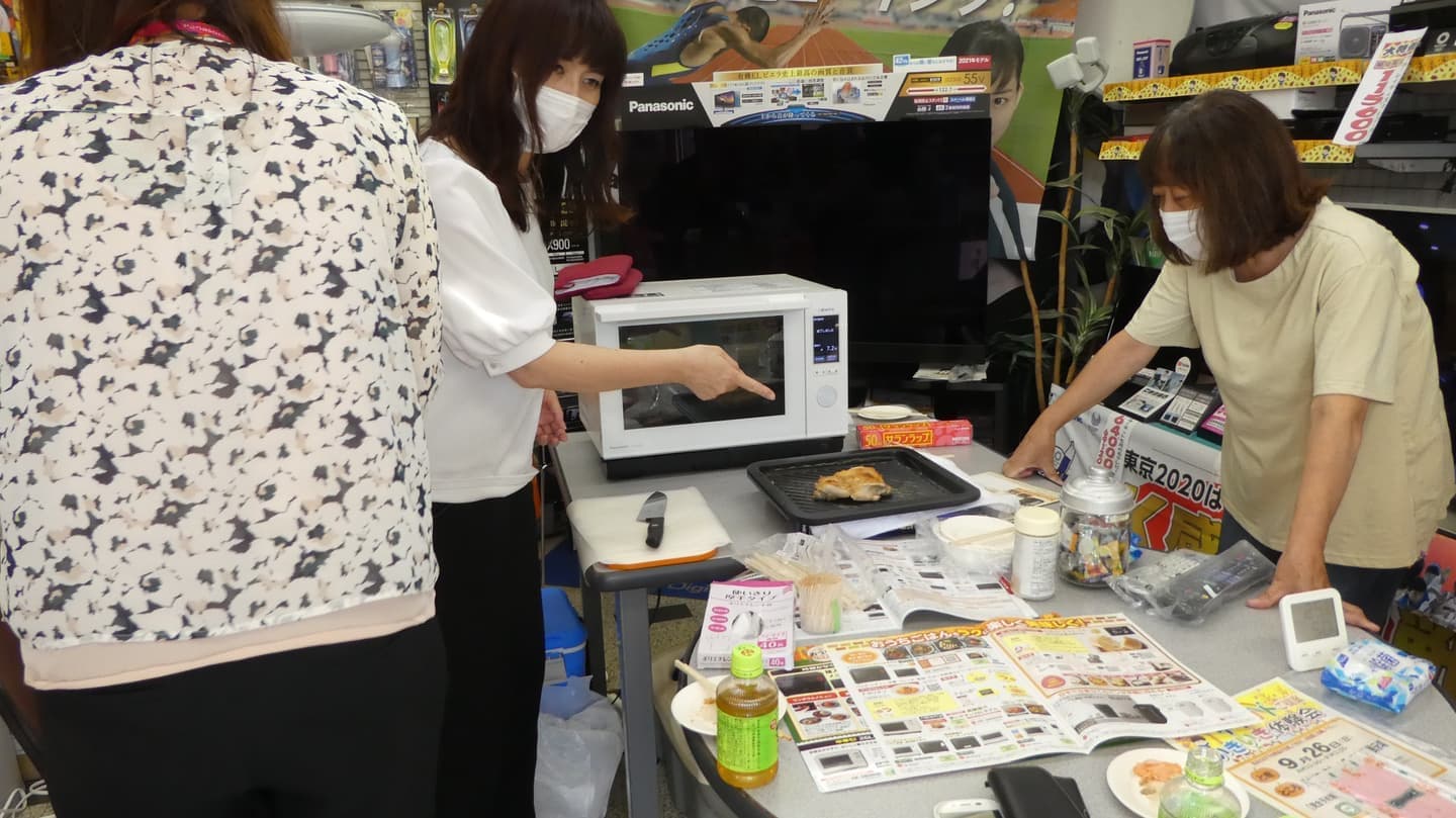 オーブンレンジ講習会