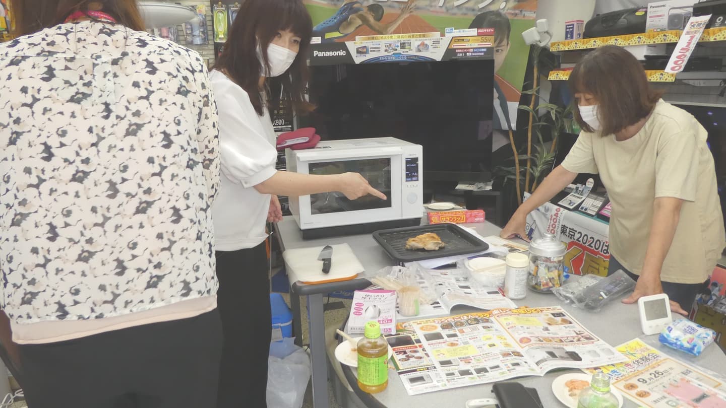 オーブンレンジ講習会